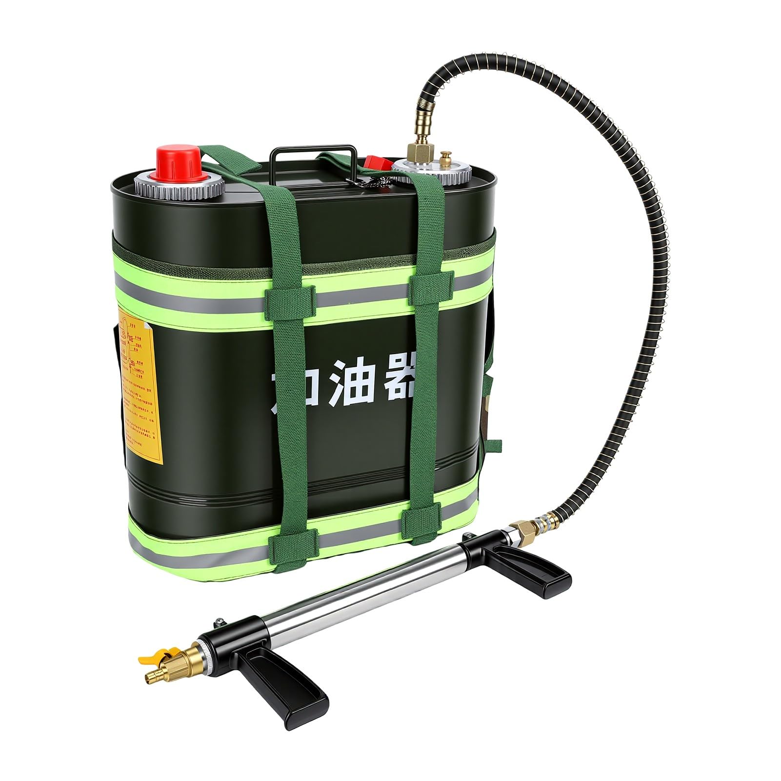 Generic Bote de Aceite Extintor Portátil de 20 Litros con Manguera para Rescate Forestal y Mantenimiento de Equipos Pequeños