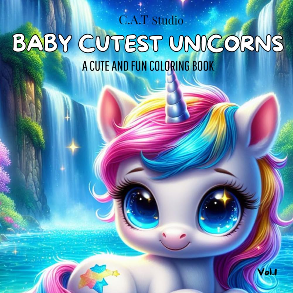 Baby Cutest Unicorns Vol.1 (Cutest Baby Unicorns)