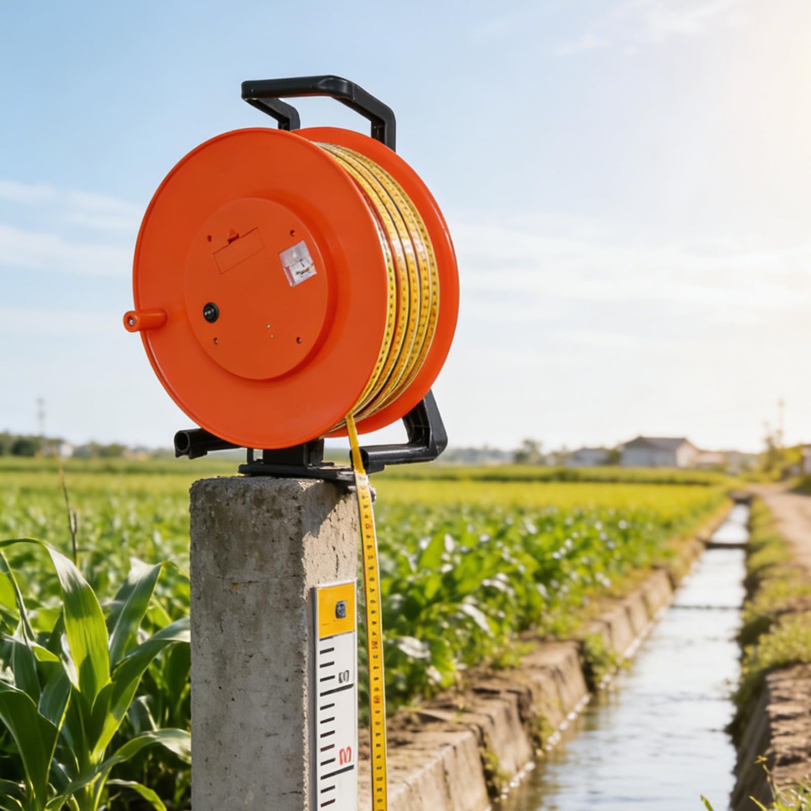Misuratore di livello dell'acqua del pozzo profondo con sonda in acciaio inossidabile e display di picco per la misurazione e la riparazione dei pozzi tr