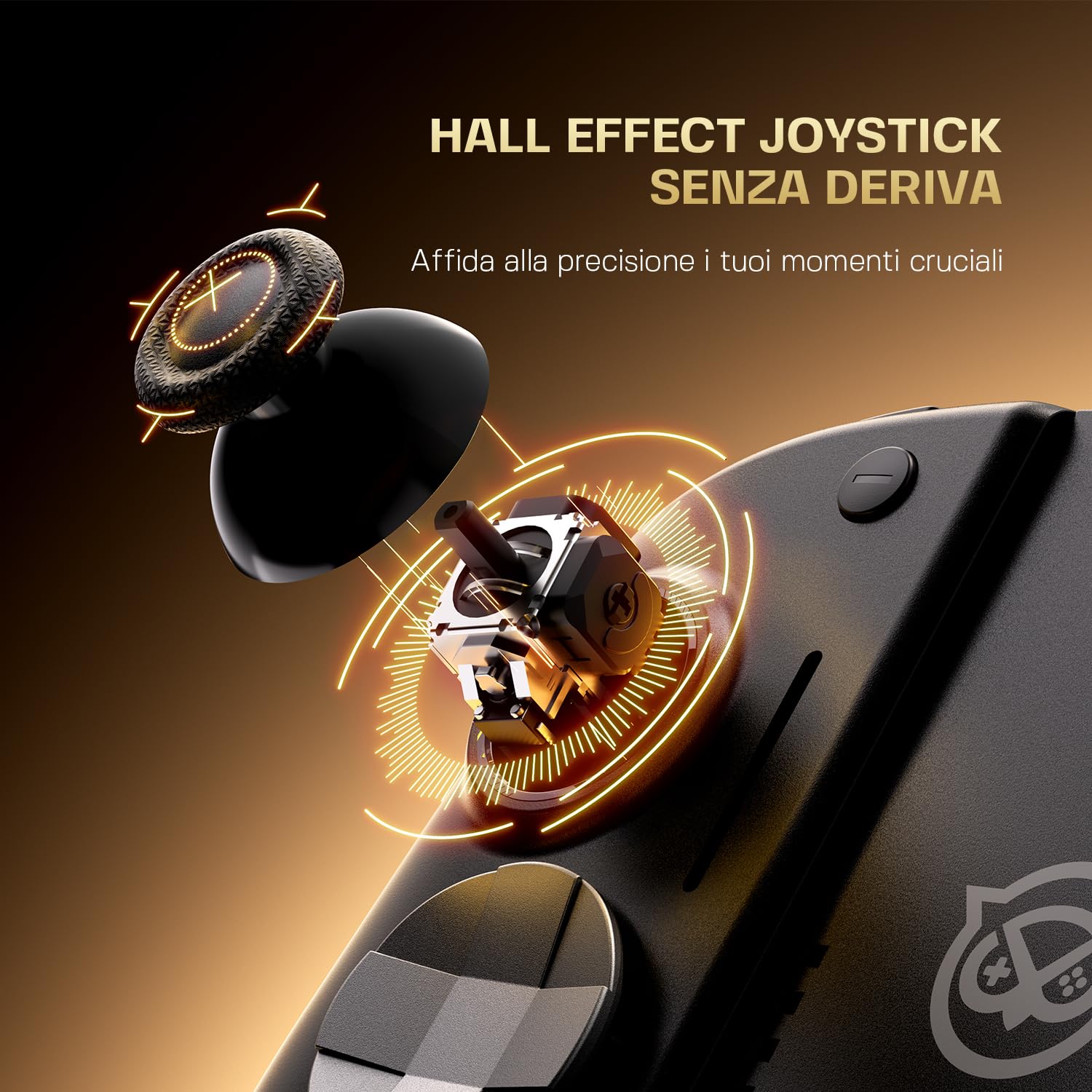NYXI Hyperion 3 Controller per Switch 2 – Primo Controller Wireless di Terze Parti per Switch 2, Hall joystick, Pulsanti Meccanici, Pulsante C, 9 Assi Giroscopio, Pulsanti Posteriori, Ergonomico