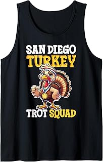 San Diego Turkey Trot Squad Tank Top