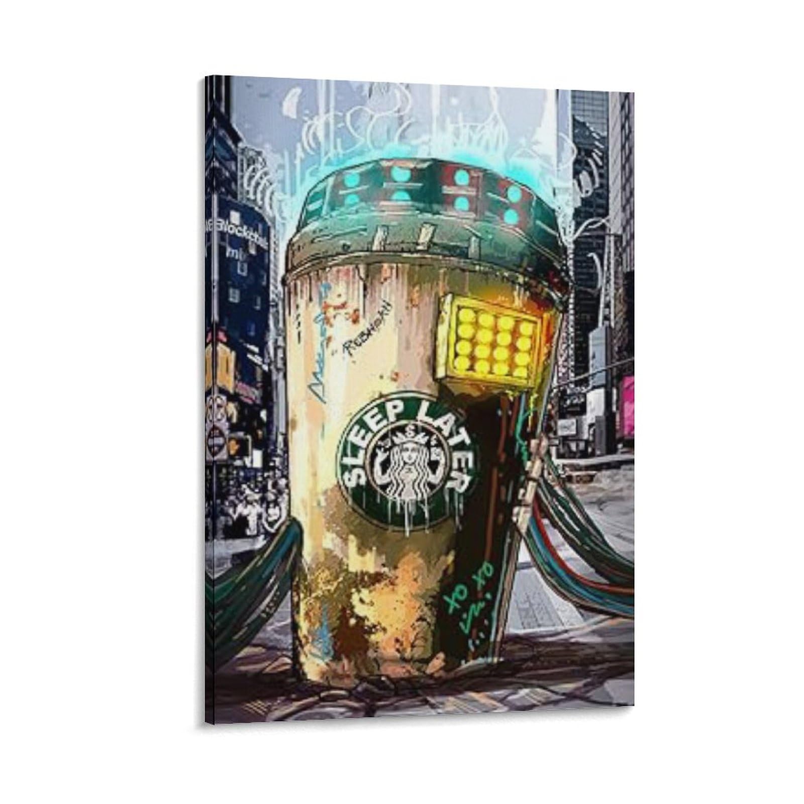 Amazon.co.jp: ストリートグラフィティアートスターバックスコーヒー