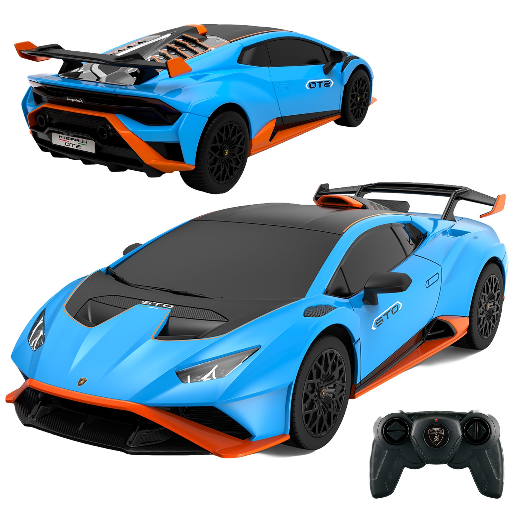 BEZGAR 1:24 Official Licensed Lamborghini Huracan STO Remote Control Car