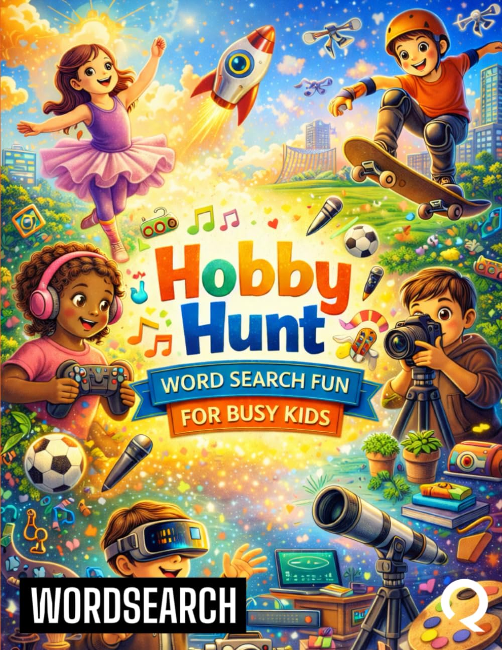 Hobby Hunt: Word Search Fun for Busy Kids