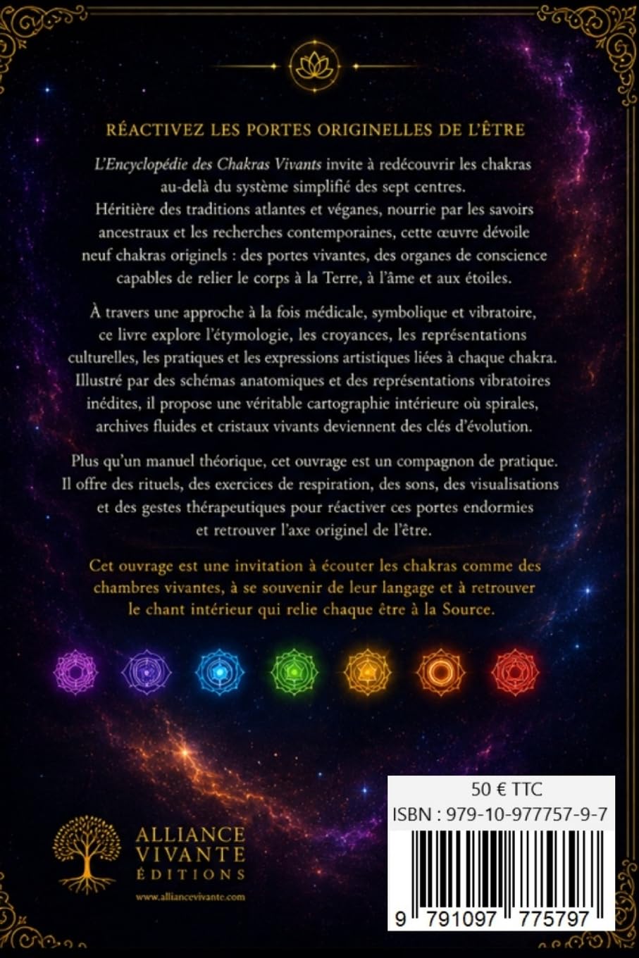 Encyclopédie des Chakras Vivants: Réactiver les portes originelles de l’être