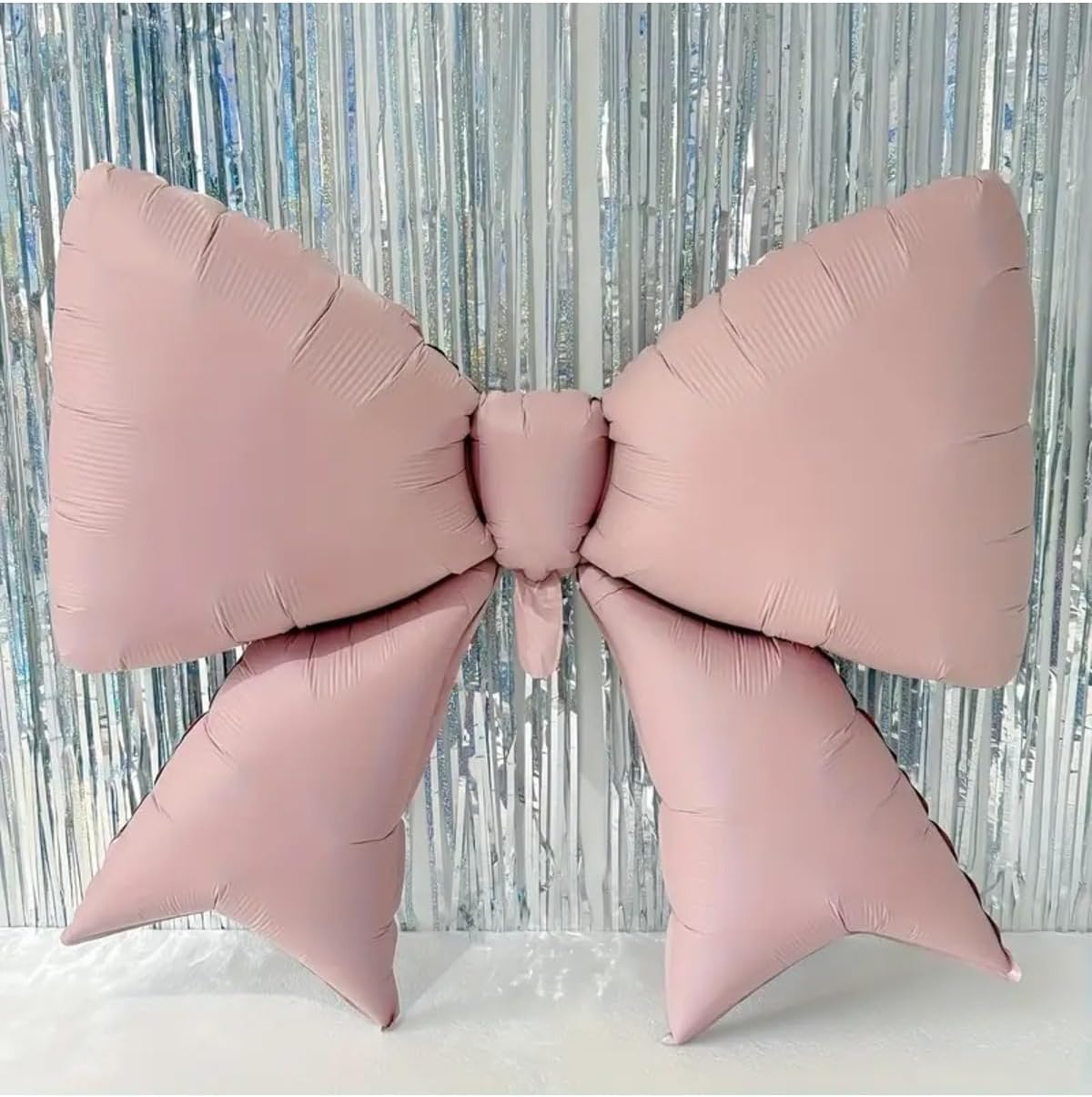 Kurdele Fiyonk Folyo Balon Pembe, 5575643563