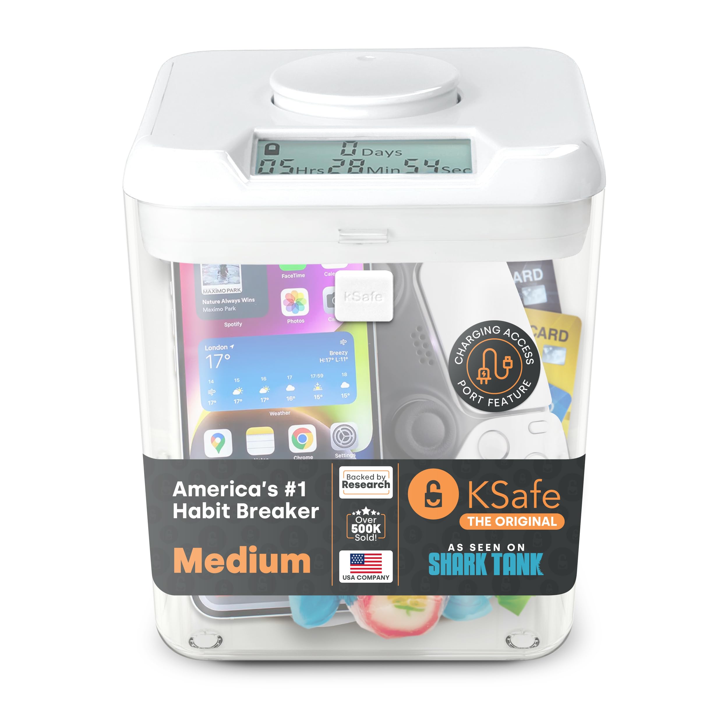 Amazon.com: ﻿Kitchen Safe Time Locking Container (Medium), Timed