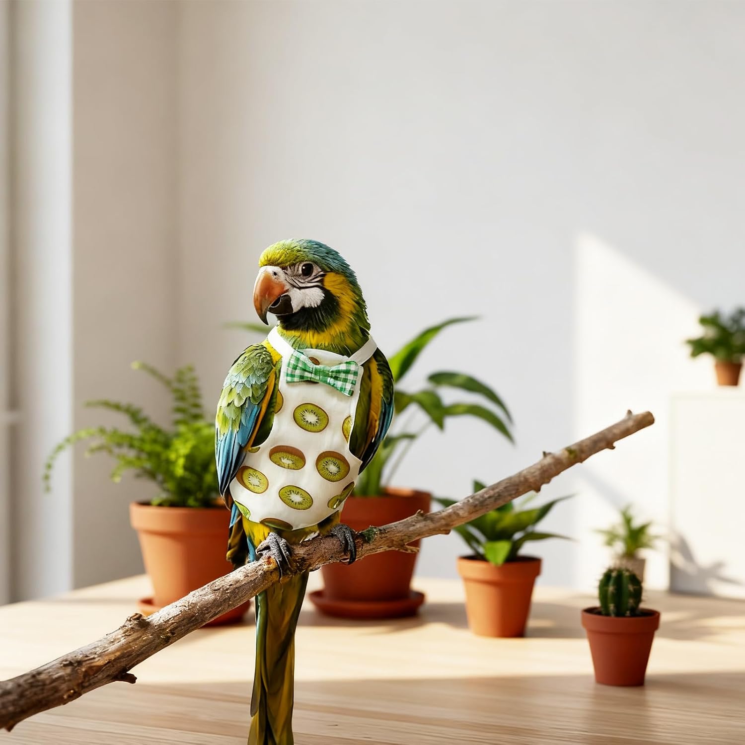 4 Pcs Bird Diaper, Cute Pet Bird Diaper Parrot Nappy