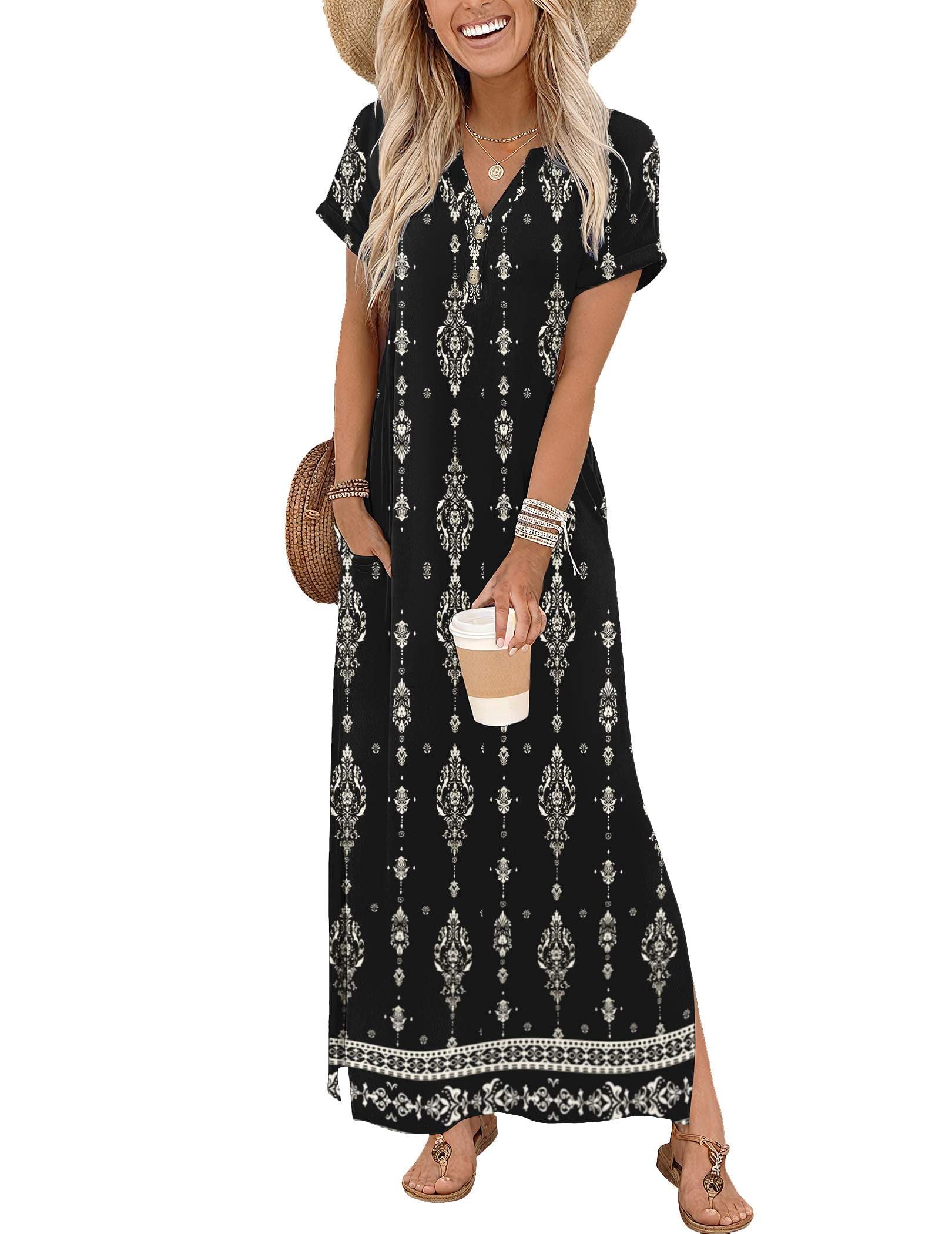 Zeagoo Split Maxi Dress