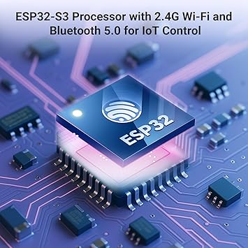 ELECROW ESP32 Display 800480, 7 Inch HMI Basic ESP32 RGB TFT LCD Touch Screen with Acrylic Case, 32-Bit LX7 Dual-Core Processor, Up to 240MHz, Compatible with Arduino, LVGL, PlatformIO, MicroPython