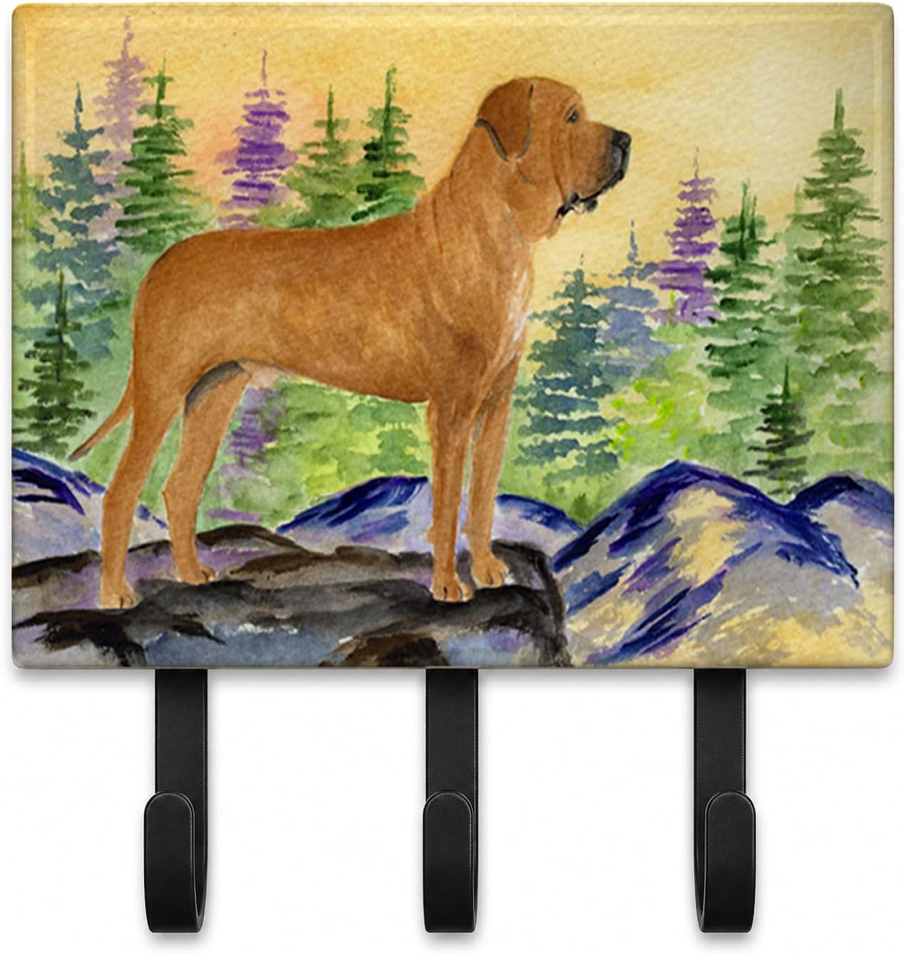 Caroline's Treasures SS8195TH68 TOSA Inu Leash Holder or Key Hook, Large, Multicolor