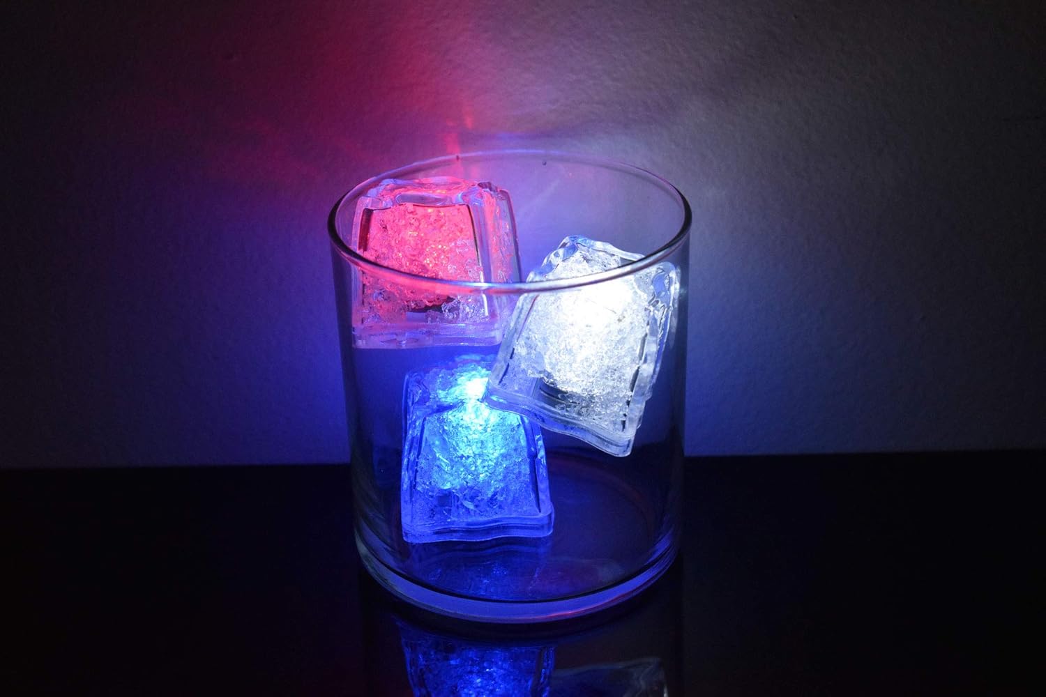 Litecubes Brand 3 Mode Patriot Pack LED Lighted Ice Cubes (3) Home & Kitchen