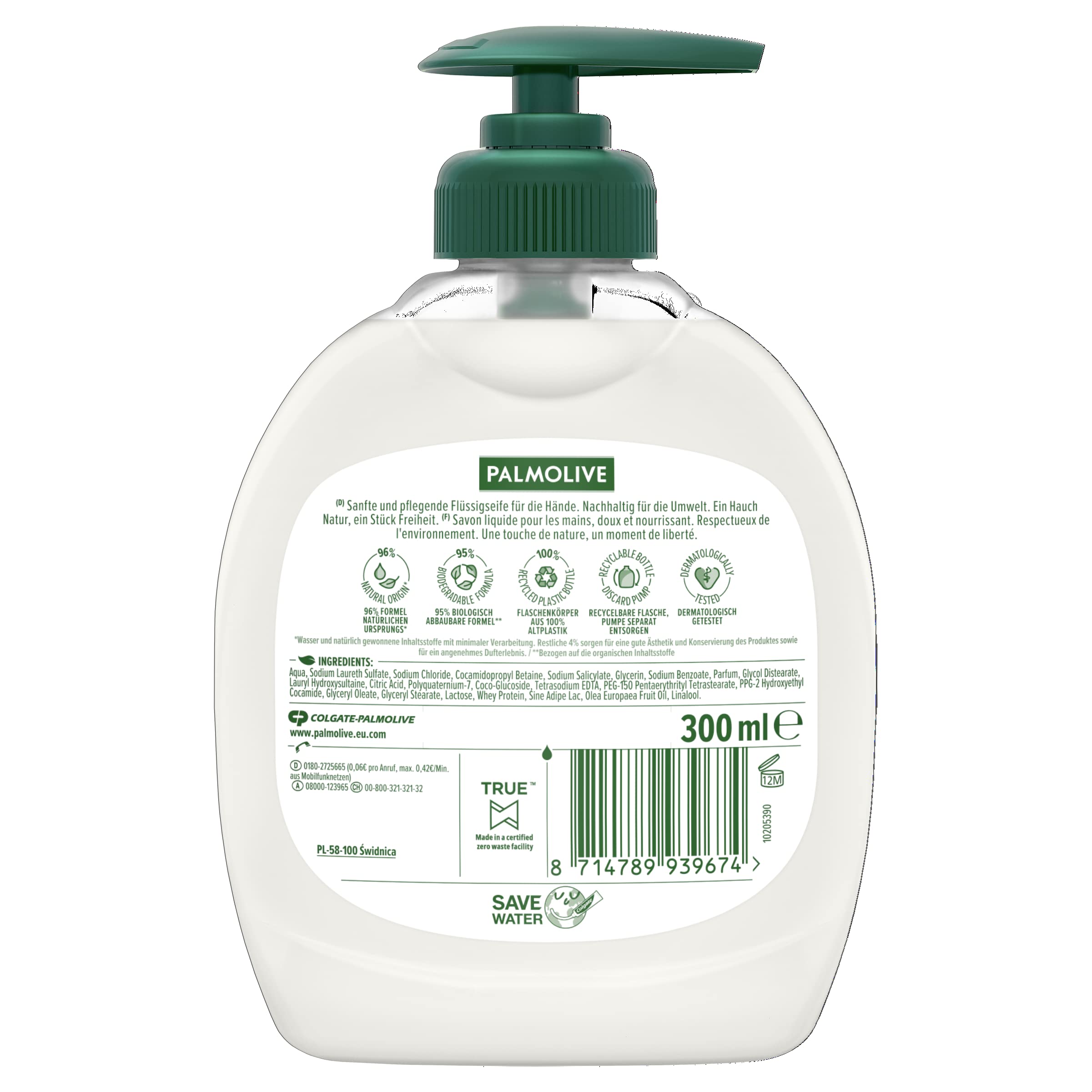 Palmolive Naturals mleko & Olive mydło w płynie, 300 ml