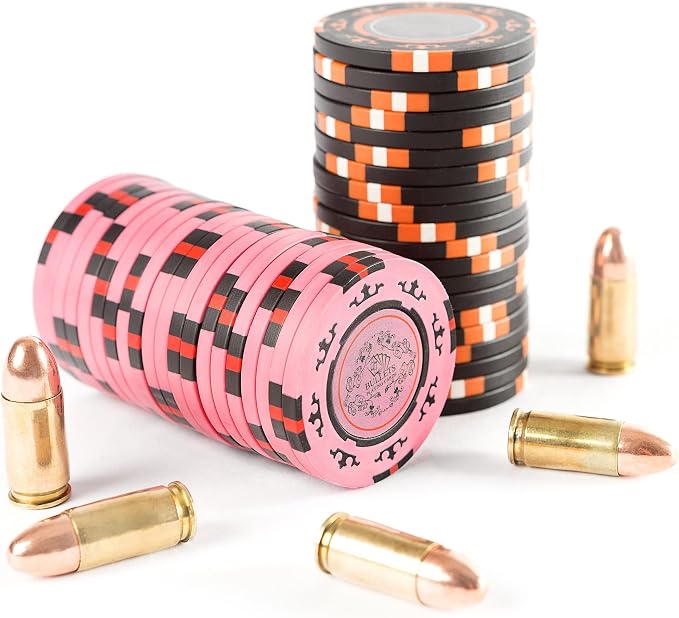 Set de Poker Corrado con 300 Fichas de Arcilla miniatura 8