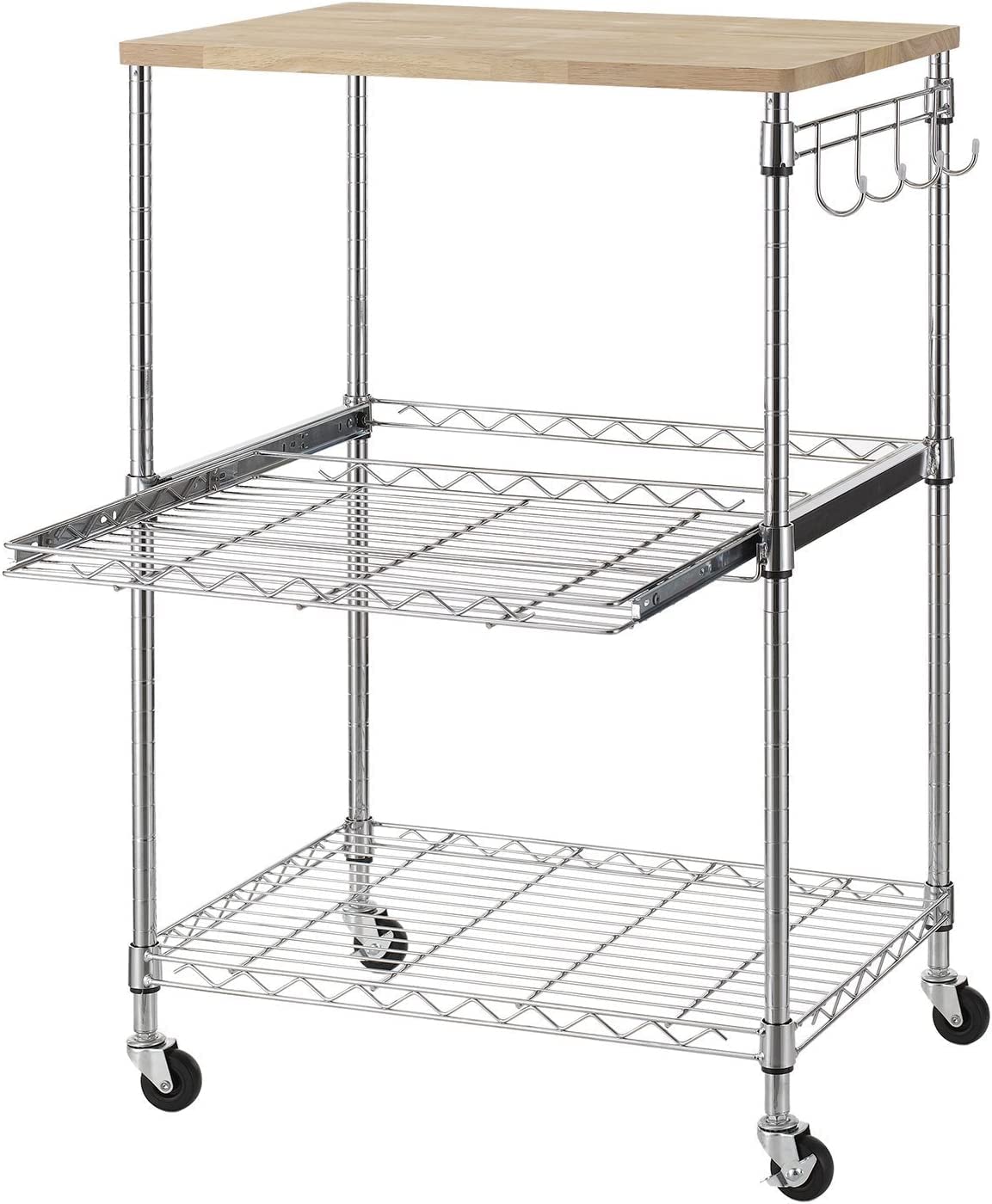 Finnhomy 3-Tier Rolling Cart