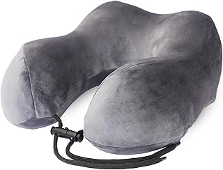 CareFoam Memory Foam Travel Pillow, Comfortable & Supportive Neck Pillow...