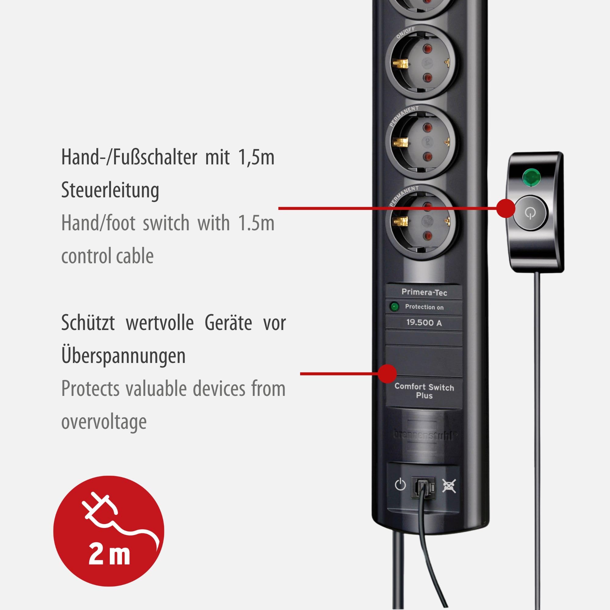 Brennenstuhl - Multipresa Primera-Tec