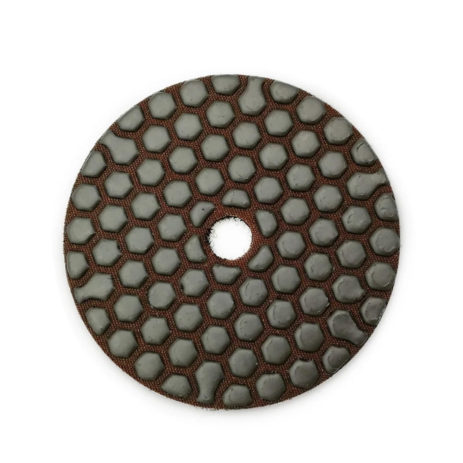 Lot de 6 disques de Polissage Flexibles en résine de 100 mm de diamètre (4 Pouces) #Black Buff for ponçage à Sec