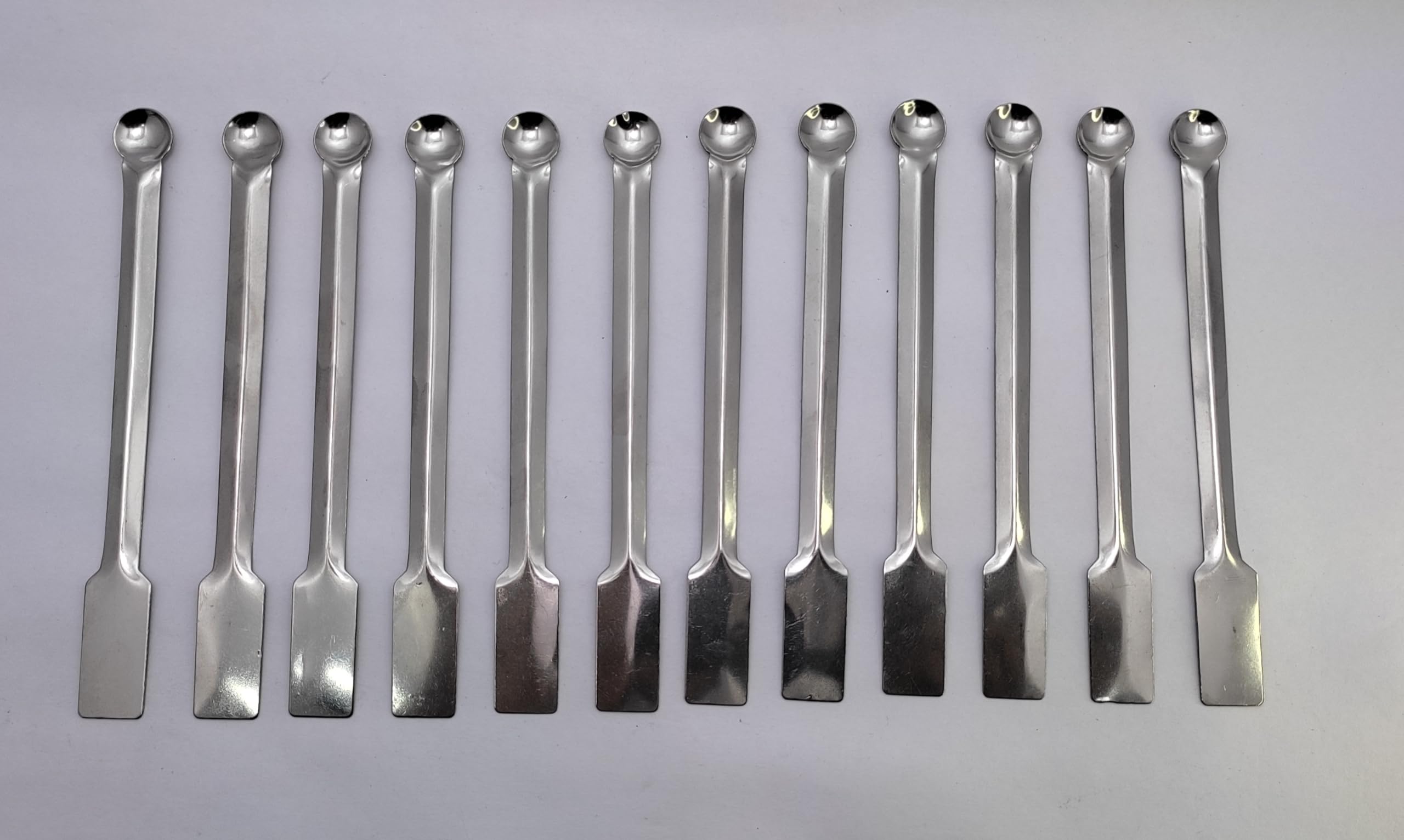 laboratory spatula 6 inches Stainless Steel Laboratory and scientific equipment (peck of 12 pices)-image-34