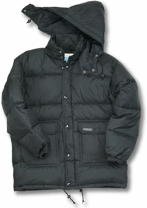 black down feather padded jacket