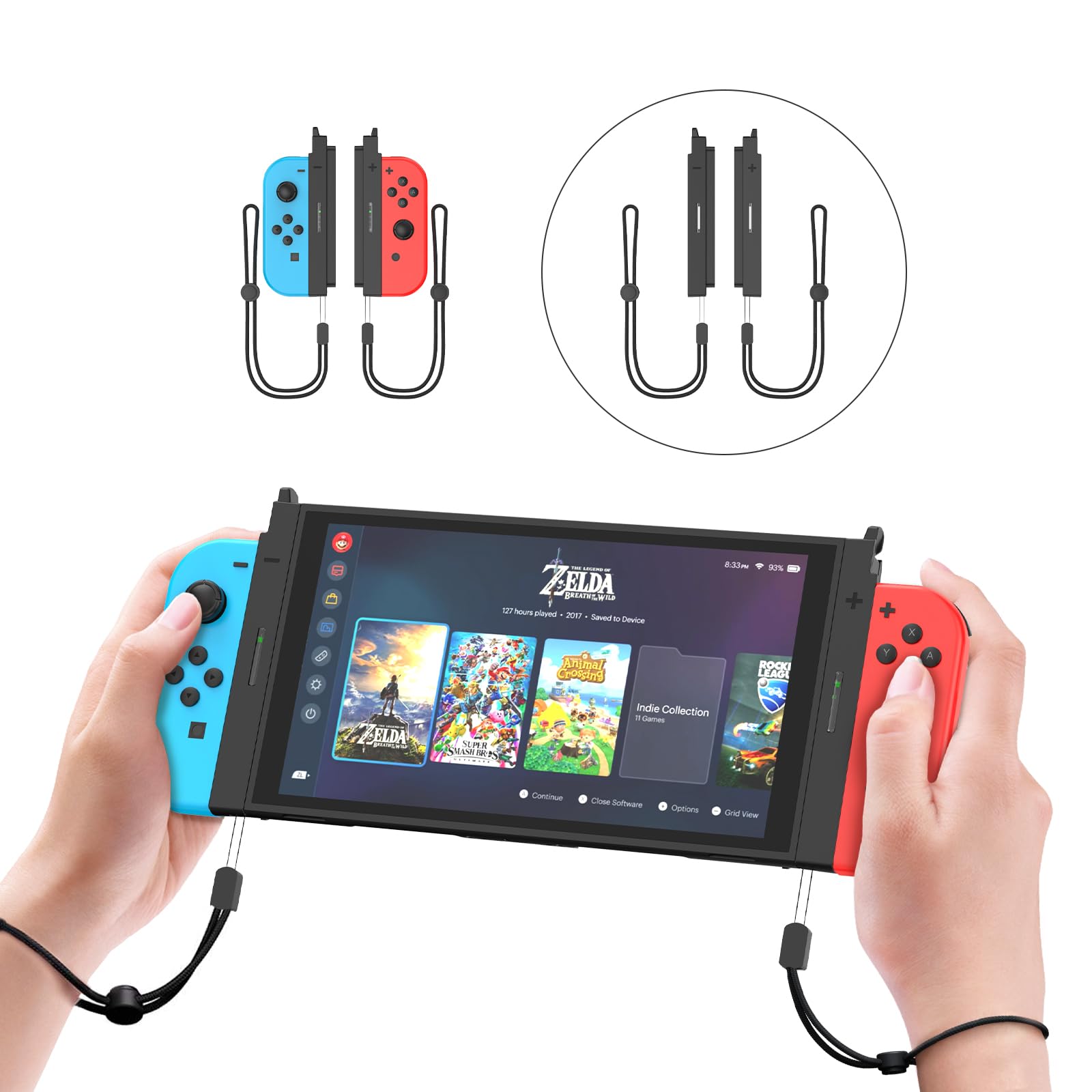 Switch 本体のみ ＋Joy-Con　アダプター Amazon.co.jp: EJGAME Switch 2用 磁着式Joy-Con アダプター