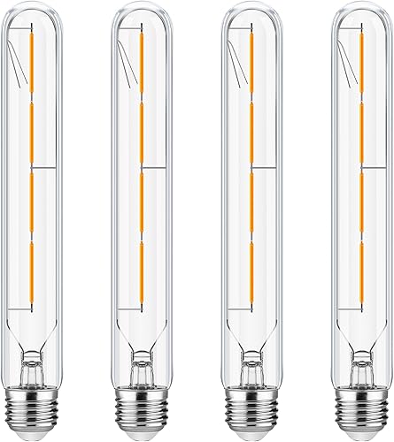 Miniatura 1 de Leools Bombillas LED regulables G16.5, bombillas LED E26 Edison, 4 W igual a 40 W, 400 lúmenes, blanco suave 3000 K, bombilla de globo para