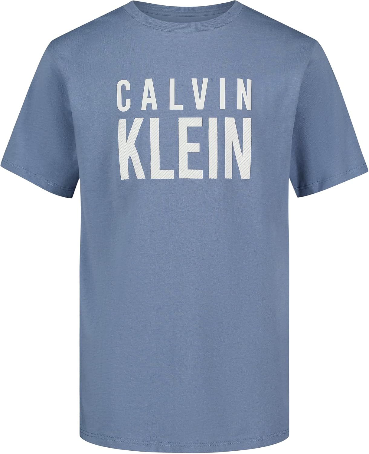 Calvin Klein Boys’ Short Sleeve Graphic Crew...