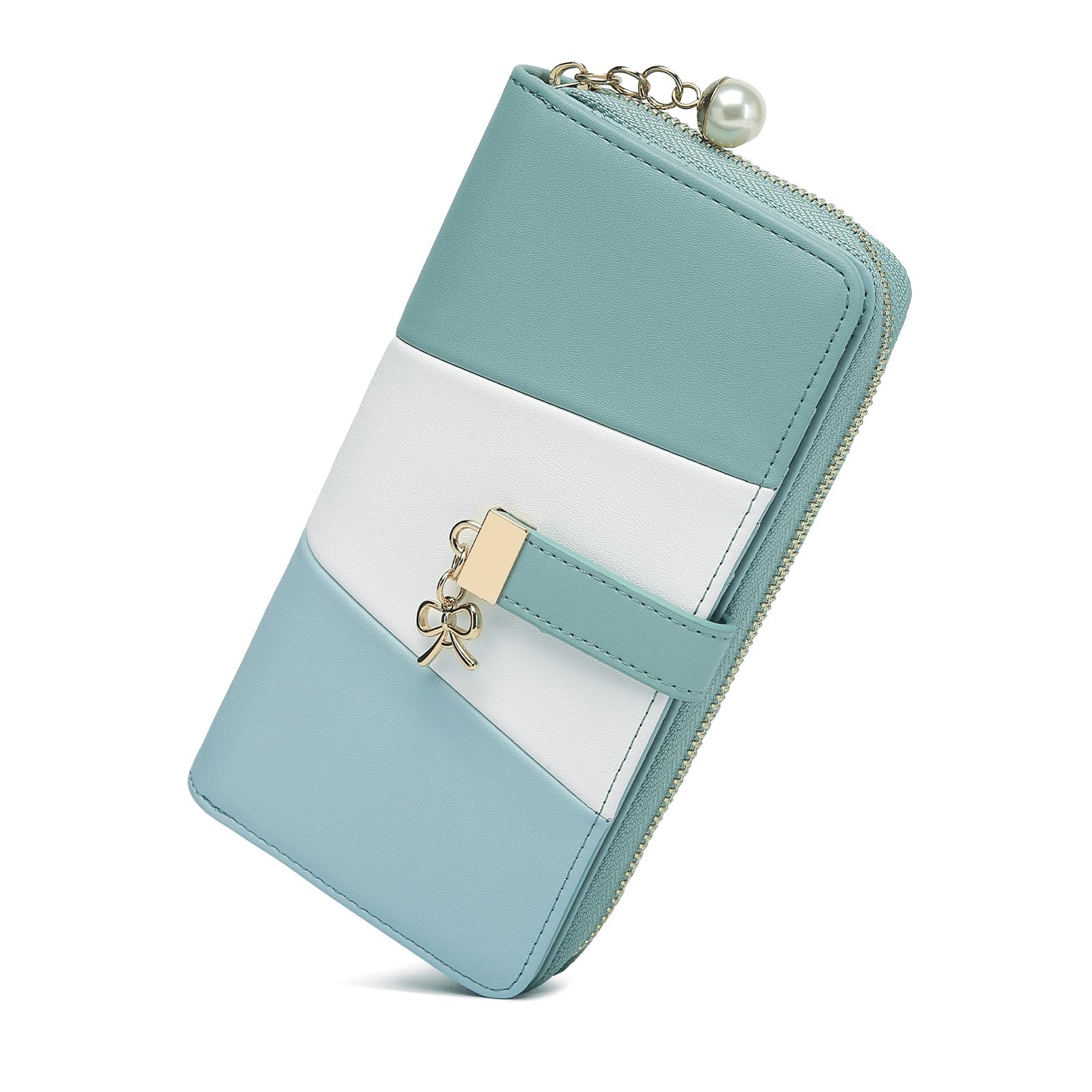 Miss Lulu Tri Colour Purses for Women – Stylish Women Wallets with 12 Card Slots