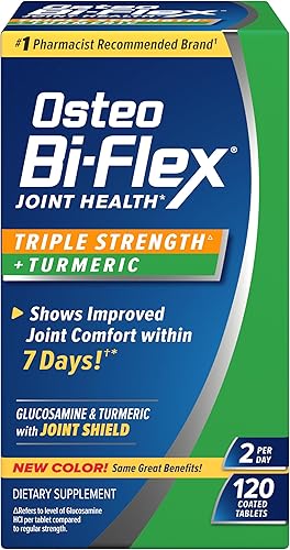 Vista 7 de Osteo BI-FLEX® Triple fuerza + Cúrcuma, 80 tabletas