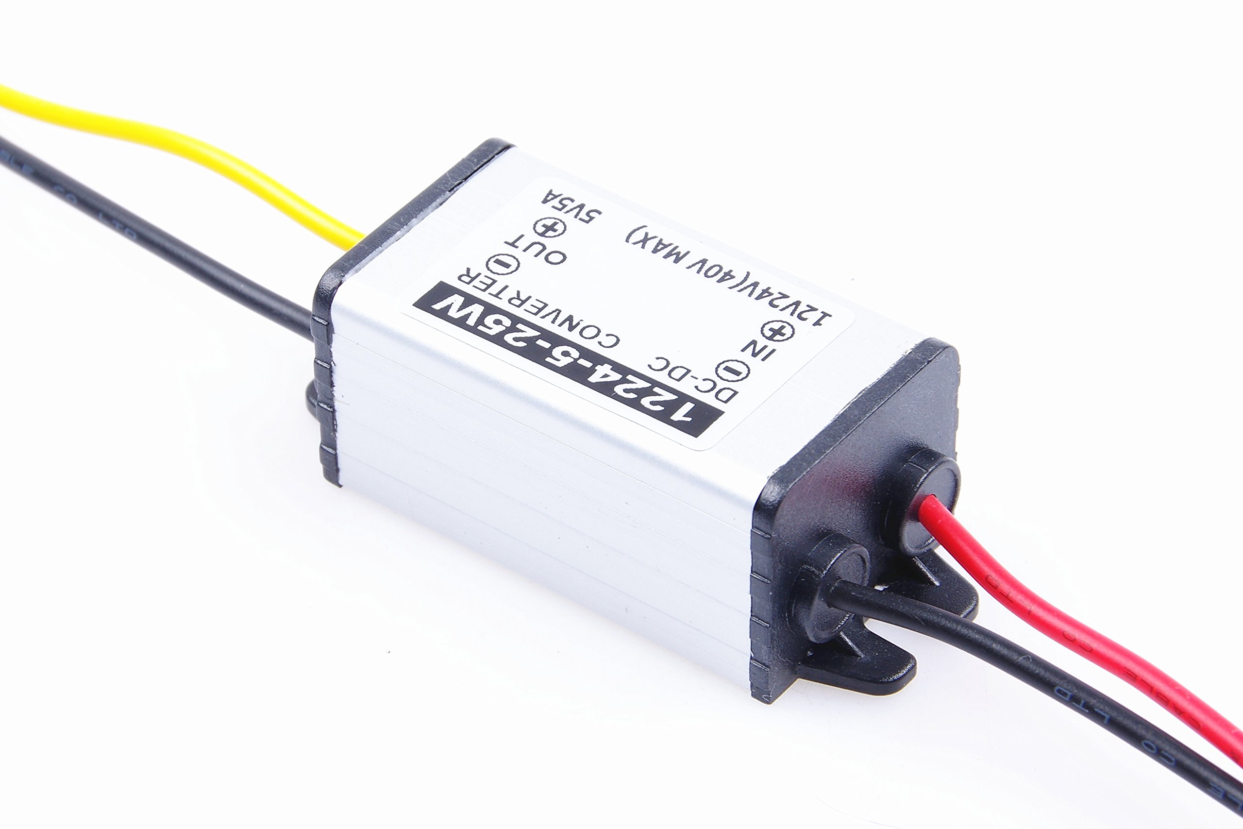 KNACRO Conversor CC CC 9V 12V 24V 36V (7-40V) Step Down to 5V 5A