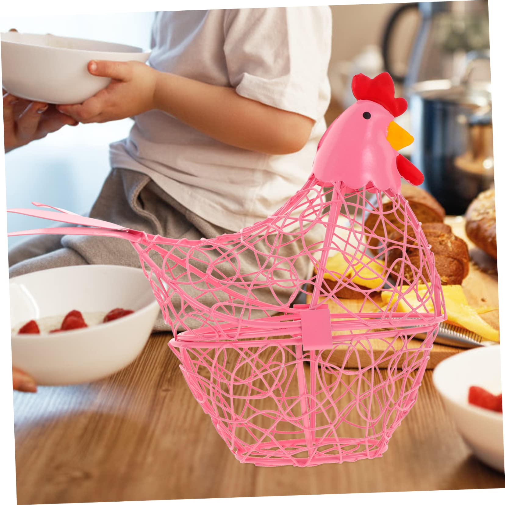 Alipis Canasta Multifunción para Huevos Resistente y Decorativa Bodas