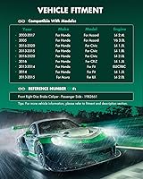 Vista 3 de SCITOO 19B2661 Pinza de freno de disco delantera derecha con soporte para Acura para ILX, para Honda para Accord/para Civic/para CR-Z/para ajuste