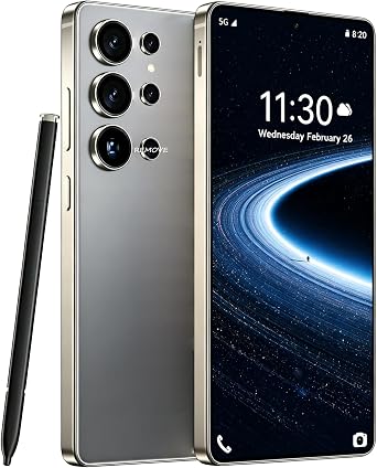 C25 Ultra Unlocked Phones 8GB+256GB Cell Phone, 6.8" Display