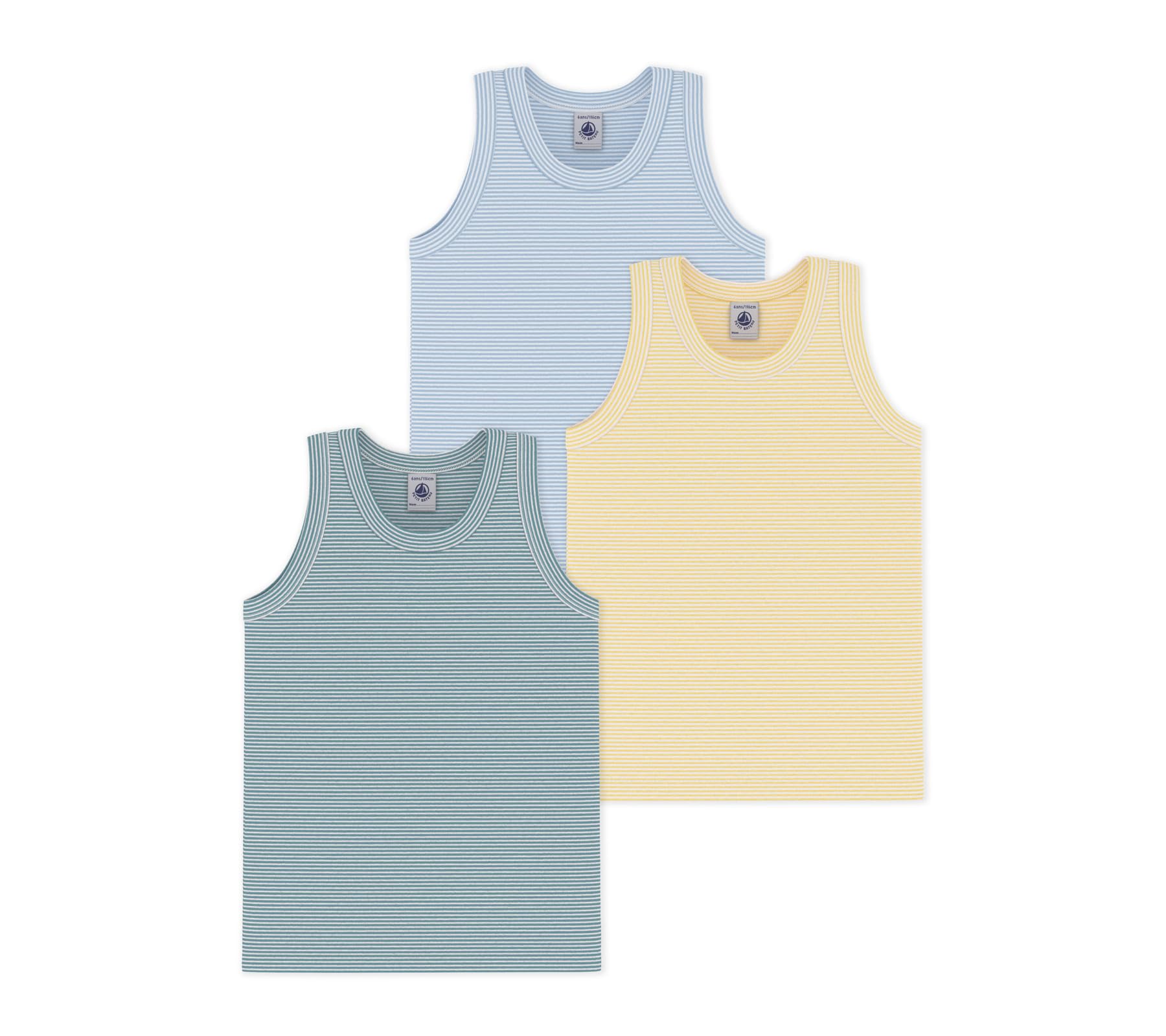 Petit Bateau A0f8n Biancheria Intima Giorno Bambini e Ragazzi