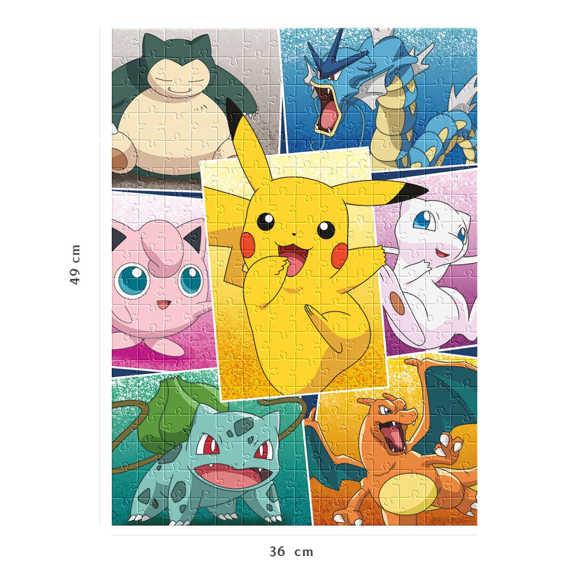 Nathan - Kinderpuzzel - 100 stukjes - Pikachu en de Pokémon - Meisjes of jongens vanaf 6 jaar - Hoogwaardige puzzel - dik en duurzaam karton - anime - 86774