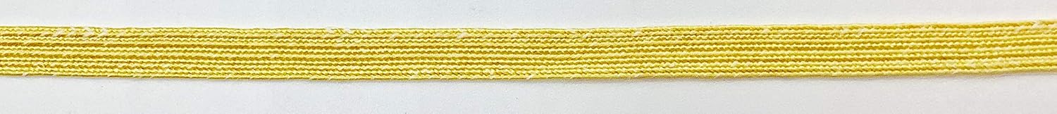 Goldenrod 1/4" (6 mm) Middy Braid Trim – 24 Yards – Decorative Sewing Braid for Costumes, Uniforms, Home Décor & DIY Crafts | Durable & Versatile Fabric Trim (Goldenrod)