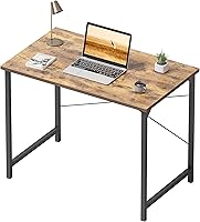 Vista 78 de CubiCubi Escritorio para computadora, escritorio pequeño de oficina en casa de 40 pulgadas, mesa de PC de estilo moderno y simple para el hogar