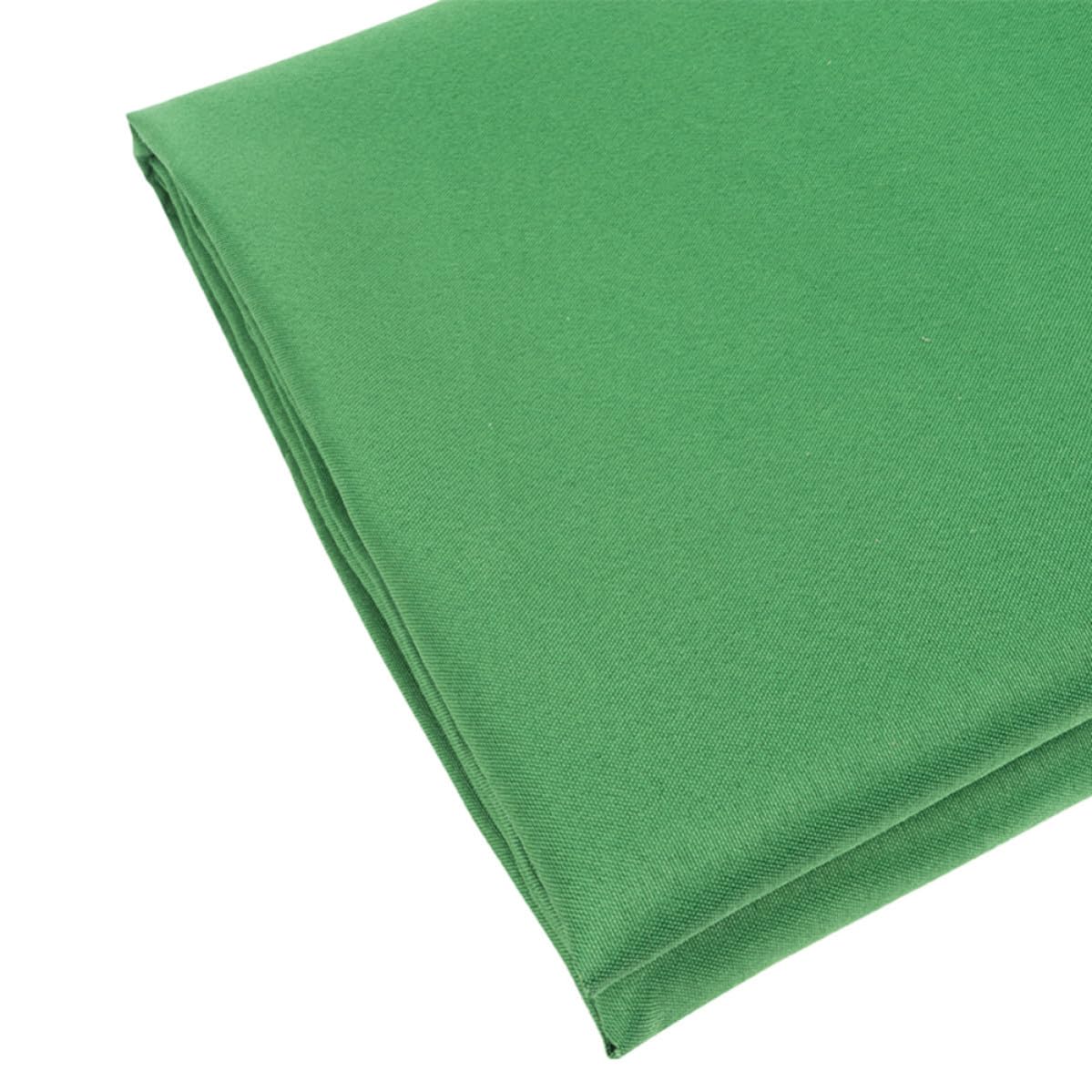 Fondo de Fotografía de Color Sólido Verde para Estudio y Exteriores Tela de Algodón Mixto y Tacto Cómodo para Fotógrafos Profesionales