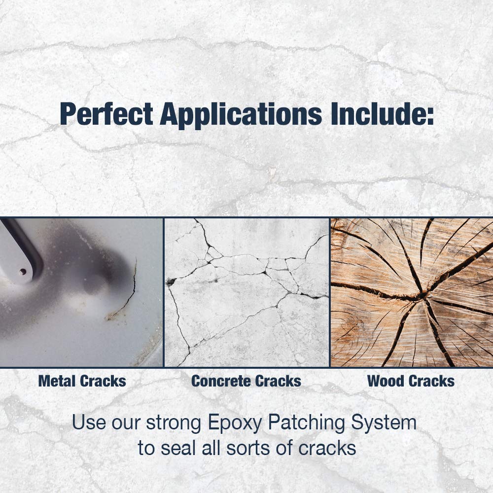 Flаѕh Dеаlѕ - 60% оƒƒ 3 Part EPOXY Mortar Patching System - Contains Resin, Hardener & Aggregate. Fills Cracks, Holes, Pits & More! Bonds to Concrete, Asphalt, Wood & Metal. (25 lb Pail)