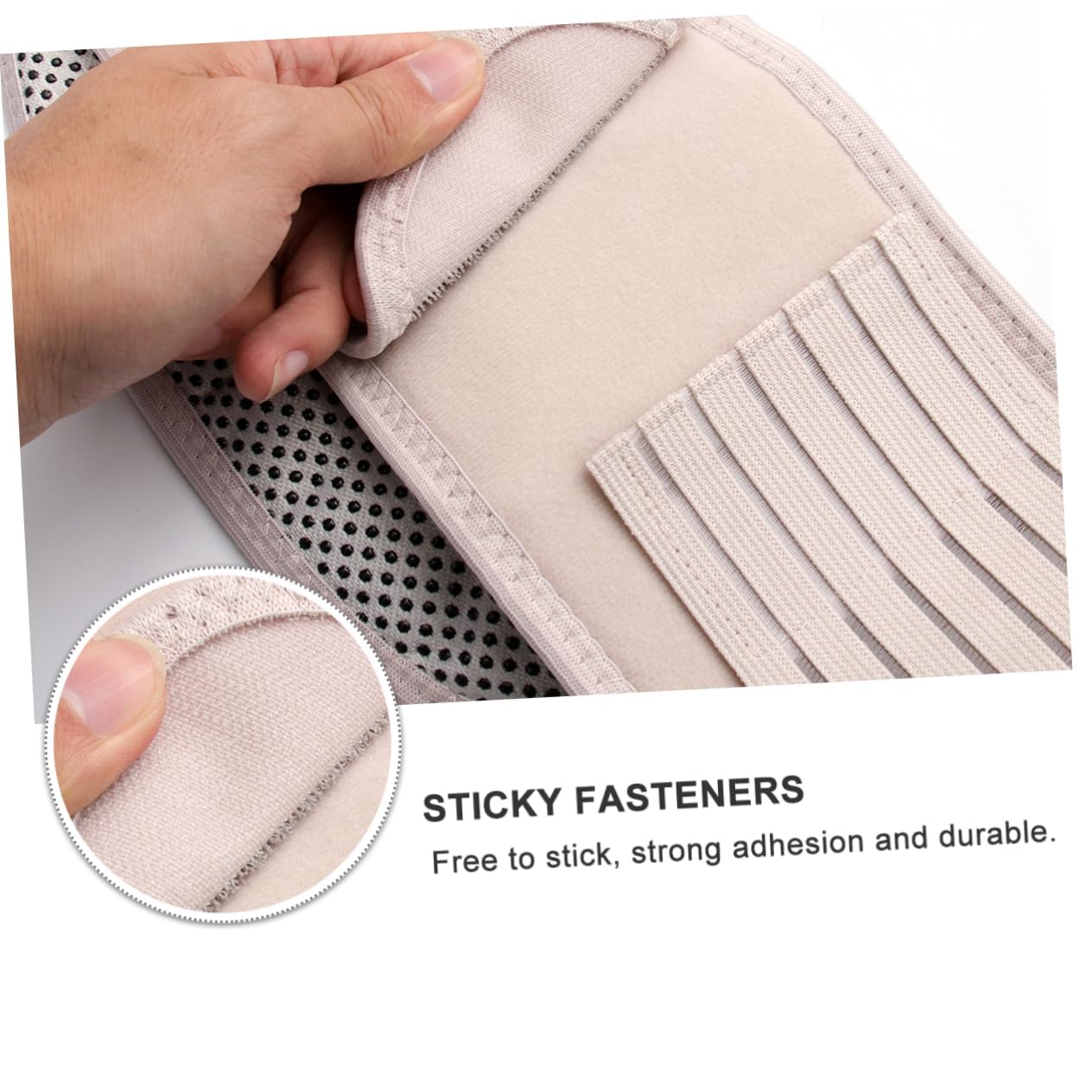 IWOWHERO Breathable Waist Support Belt with Heating Pad for Relief Comfortable Therapy Brace for Women for Lumbar Support and Muscle Care