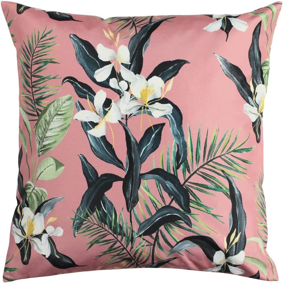 furn. Honolulu Outdoor Cushion Cover, Pink, 43 x 43cm