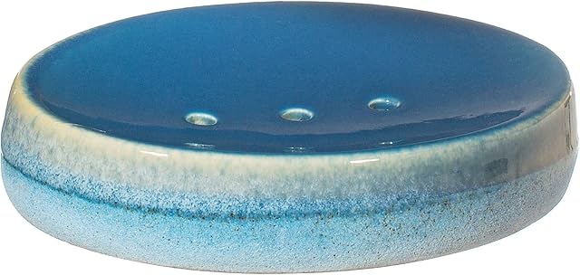 Sass & Belle Mojave Glaze Blue Soap Dish