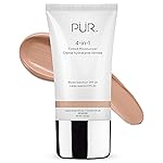 PR MINERALS 4-in-1 Tinted Moisturizer with SPF 20 - Hydrating Skin Tint Face Moisturizer, Primer & Foundation with Shea Butter, Aloe Vera & Vitamin B3 - Vegan Friendly, Paraben Free (Bone)