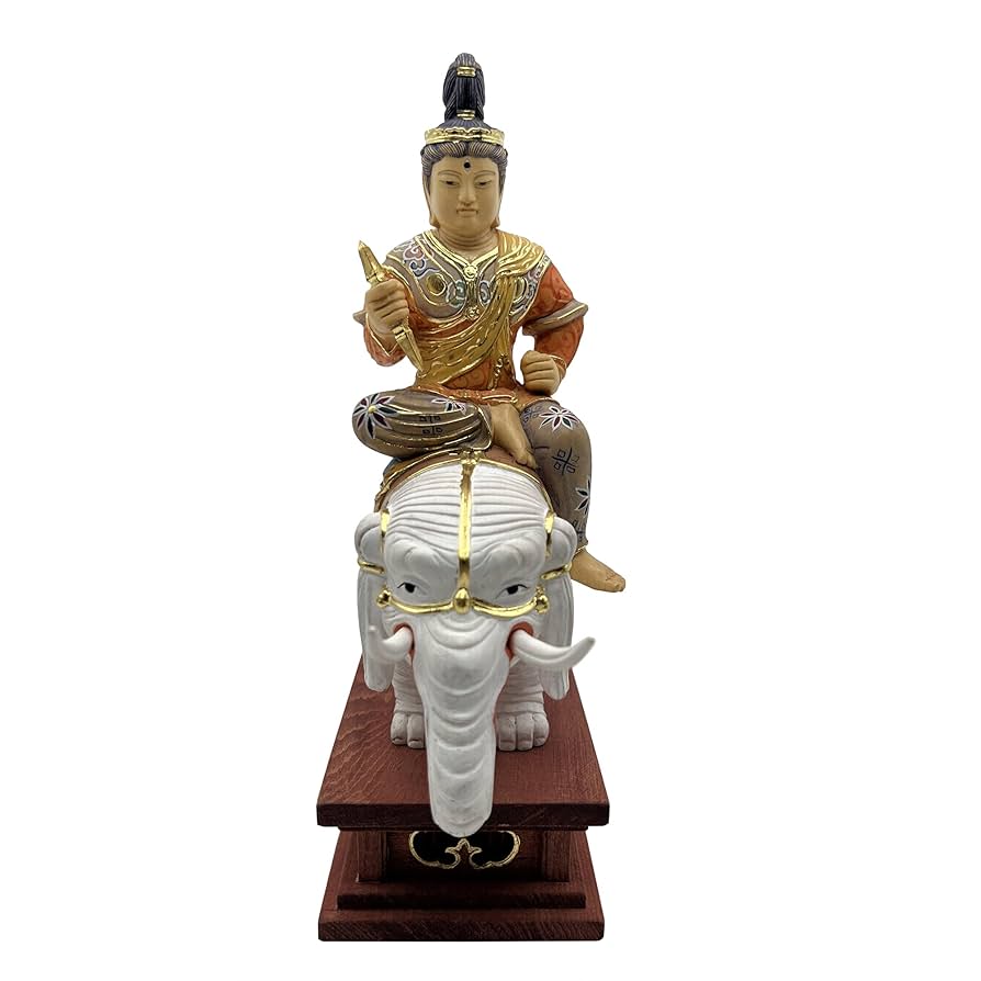 貴重　帝釈天像　仏像　厨子 Amazon｜仏像 帝釈天 騎象像 半跏像 木彫り 桧木製 極彩色絵