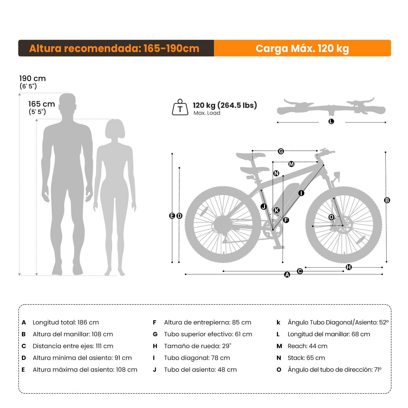 Touroll Bicicleta Eléctrica U2/U3 Pro, 29''Neumáticos, Autonomía de 150 km, Freno de Disco hidráulico + E-Brake, Bicicleta de montaña eléctrica,Suspensión Completa, Ideal para Todo Tipo de Terreno