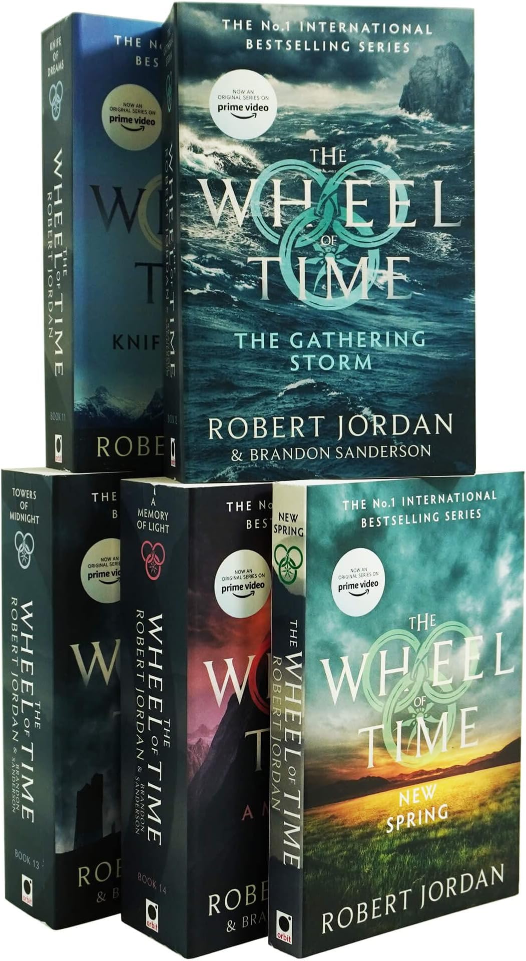 Robert Jordan the Wheel of Time Collection 5 Books Set Series 3 (Book 11-15 )