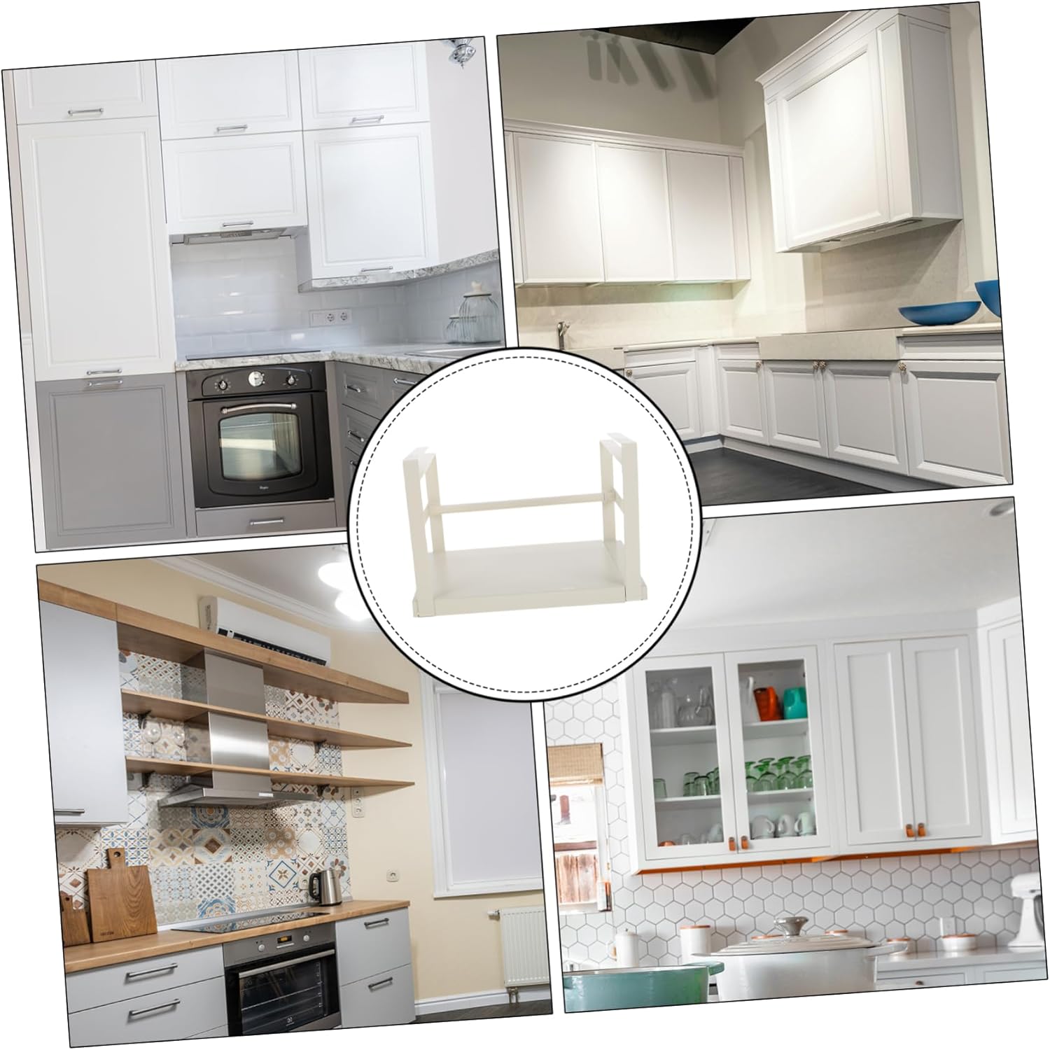 Cabinet Hanging Shelving Retractable Rack under Shelf Spice Rack Expandable Kitchen Storage Basket for Pantry and Desk