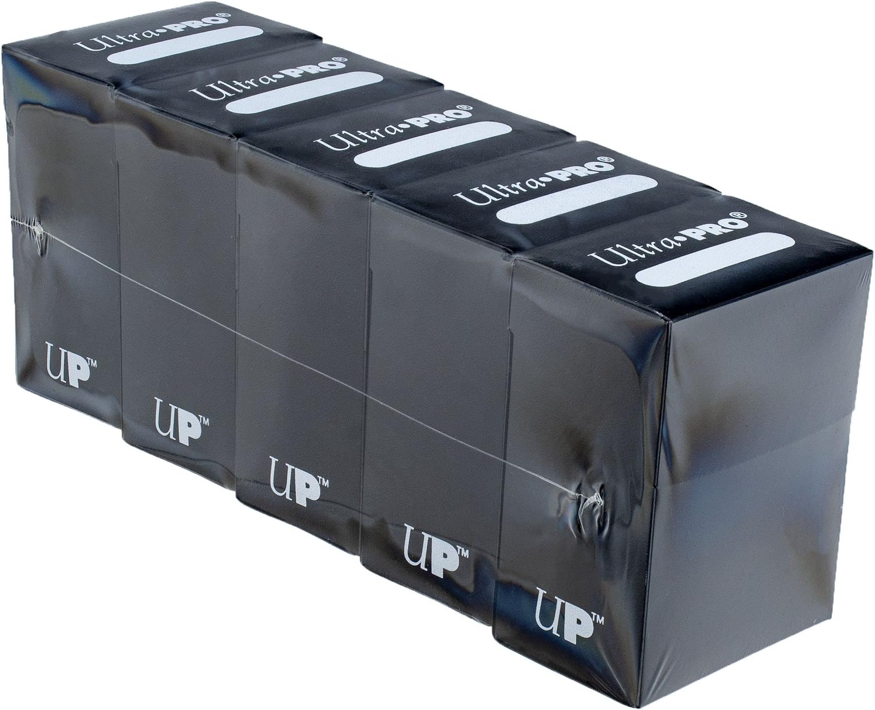 Ultra Pro Cards Deck Boxes Set of 5 (Black) Perfect for