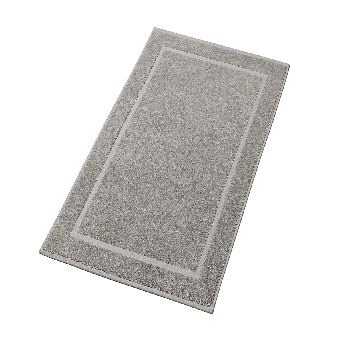 Christy Renaissance Bath Mat | 100% Cotton | Towelling and Super Absorbent Shower Mat | 1000GSM | Sustainably Made | Dove Grey