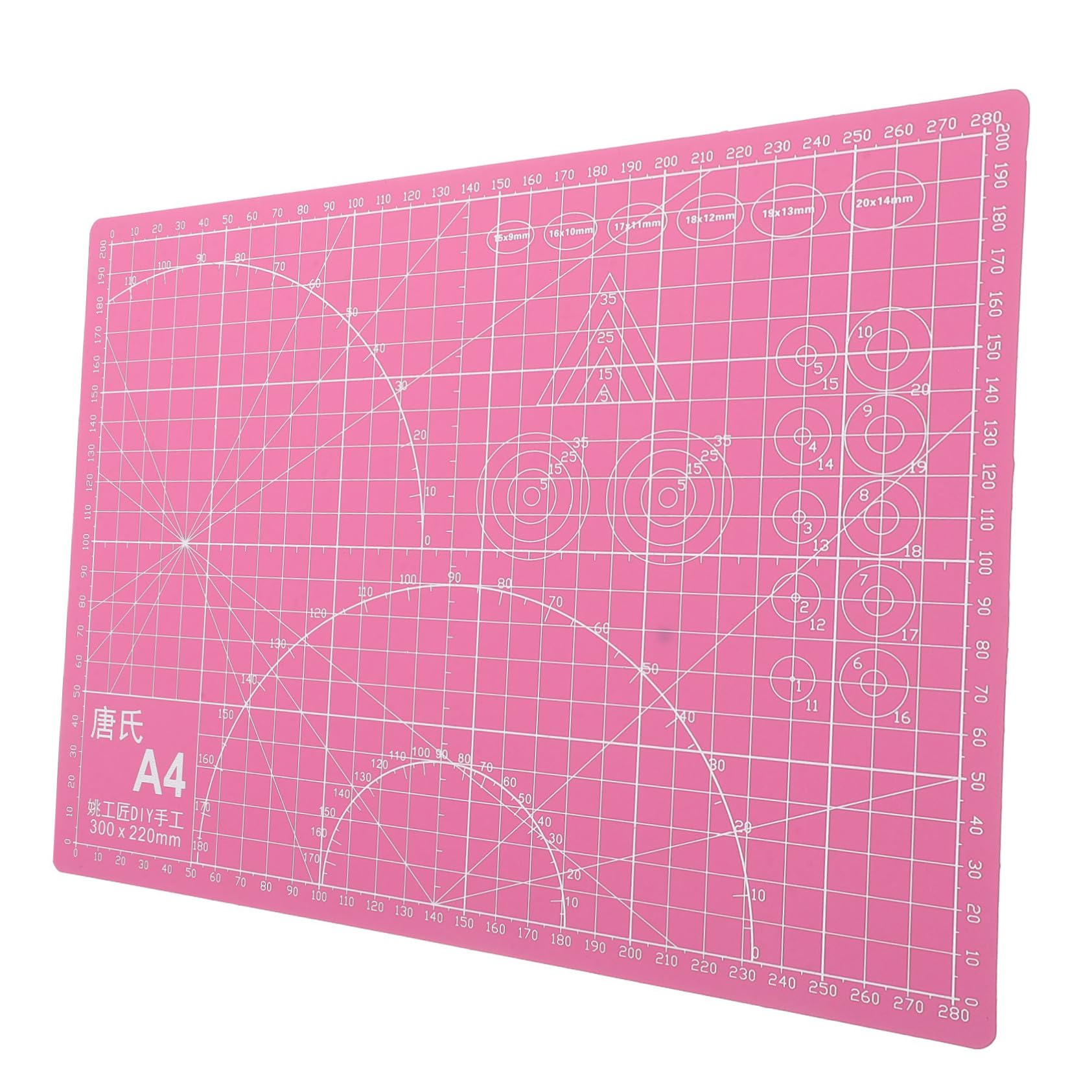 KONTONTY A4 Cutting Pad for Crafts Double-sided Pvc Engraving Mat Cutting Board Mat for Crafting